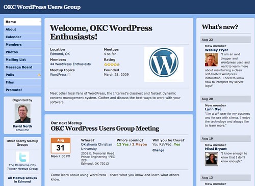 OKC WordPress Users Group (Edmond, OK) - Meetup.com