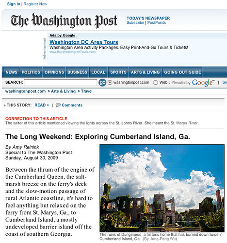 My Photo on 2009.08.30 The Washington Post