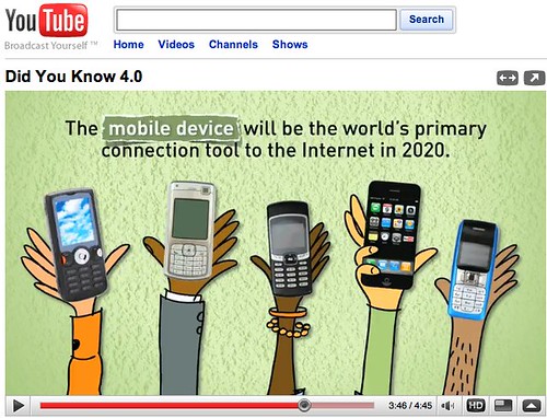 YouTube - Did You Know 4.0 - My favorite image and message