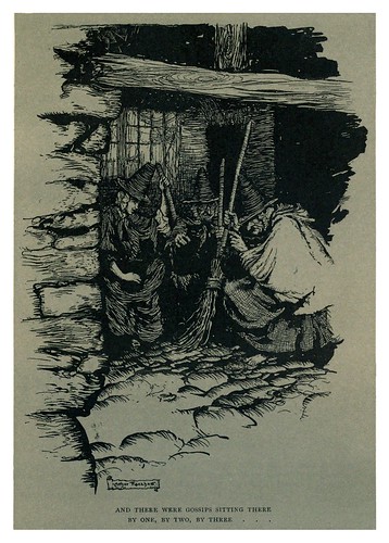 026-Las brujas retozonas-The Ingoldsby legends 1907-illustrations Rackham Arthur