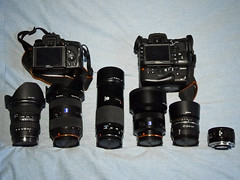 camera zeiss 35mm bag 50mm minolta f14 sony 85mm gear tokina beercan kit cz alpha f18 f28 2470mm 70210mm 1116mm