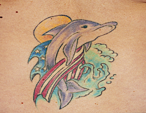 Nice Dolphin Tattoos photos