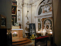 A side chapel in the Cathedral of Siracusa