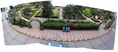 Panorama of the Park in front of the hotel
