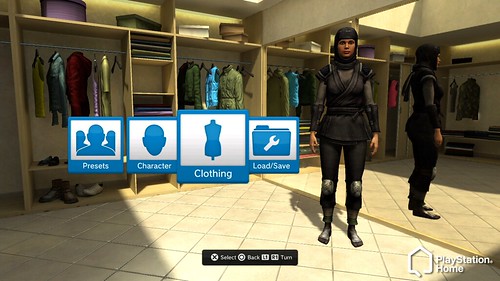 PlayStation HOME screenshot Ninja girl