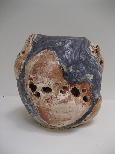 ceramic vessel by Miquel Barceló, representing the Venice pavilion at the Biennale