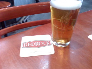 Beer #1 @ red rock brewing co.