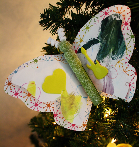 Ornament with daughters artwork