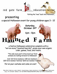 Haunted Farm at Red Gate Farm in Buckland, MA (10/24/09)
