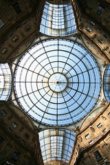La Galleria Vittorio Emanuele - Milano (il sopra)