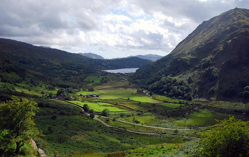 the welsh countryside near snowdonia