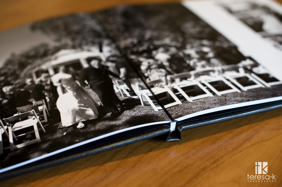 Folsom Wedding photographer Teresa K, coffee table book