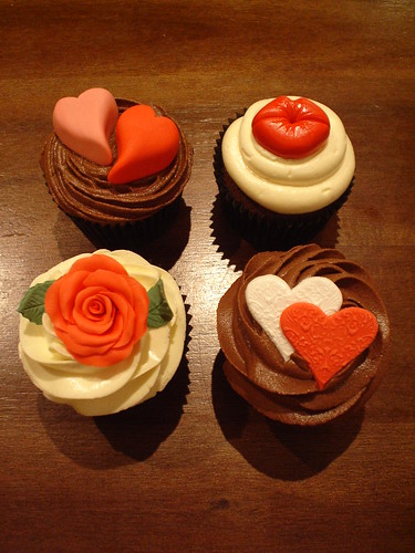 cupcakes designs. Valentine Cupcake designs