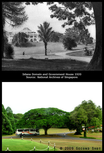 Istana Domain and Government House 1920