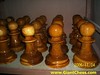 The Real Wooden Chess Made From Teak Woood
