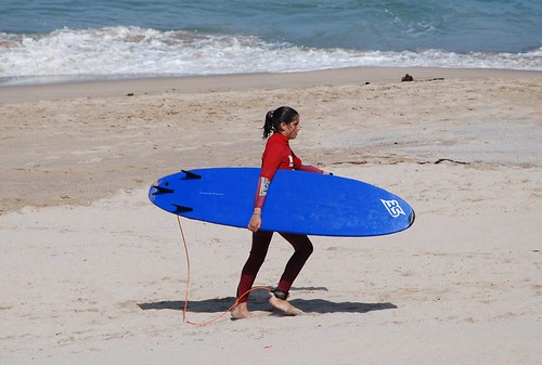 La peque surfea ©  antonioxalonso