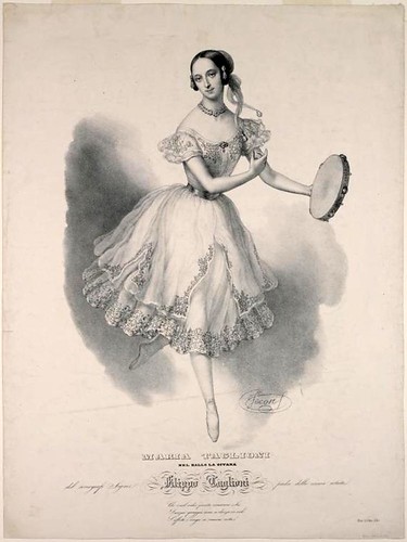 003- Maria Taglioni en el baile de la gitana-1841