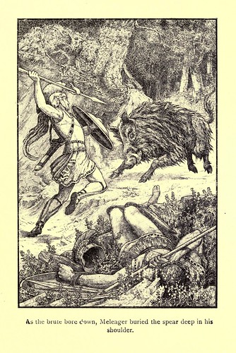 031-La caza del jabali caledonio-Los niños del Alba 1908- Frank Pape Cheyne