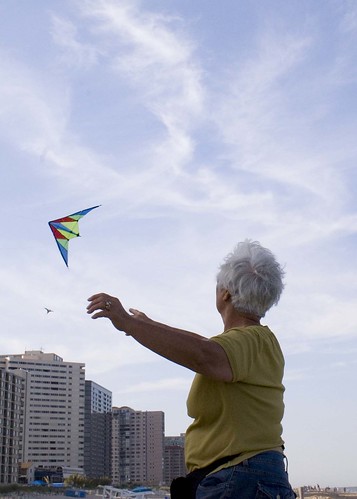Mom and the Kite