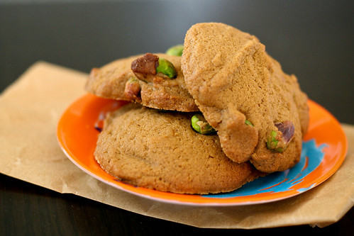 Spiced Olive Oil and Pistachio Cookies