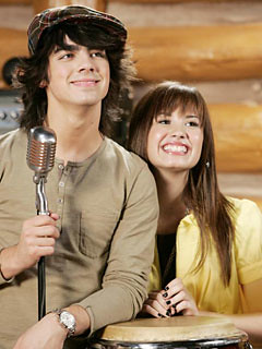 Joe Jonas and Demi Lovato Camp Rock by lovatonjobro.
