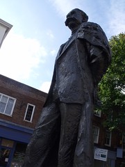 Statue of Sir Edward Elgar in Worcester