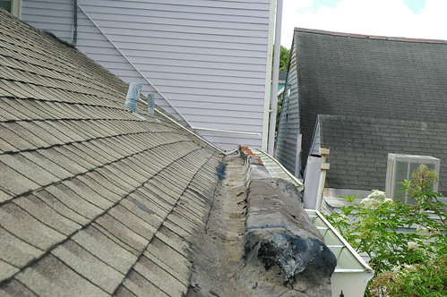Middle roof patching