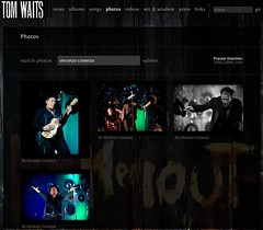 My pics on Tom Waits official website