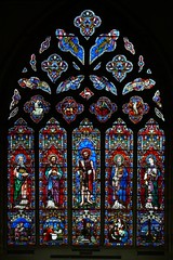 East window, St Margaret of Antioch - Crick