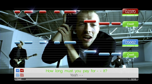 SingStar - Coldplay "In My Place"