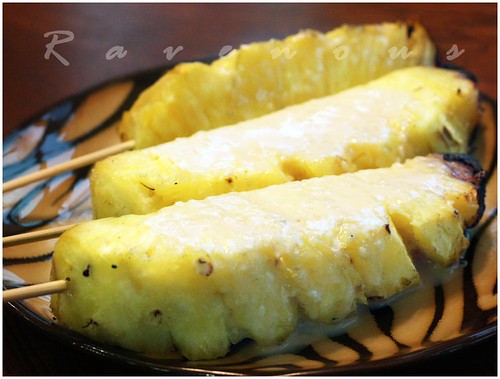 grilled pinapples