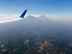 Mount Merbabu and Mount Merapi