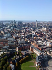 View over Liverpool from The Cathedral