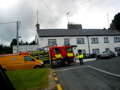 Fire engines in Newtownmountkennedy