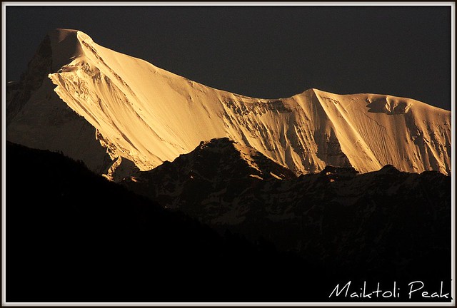 Maiktoli Peak, early morning view