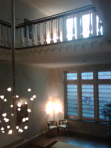 interior of hotel kempinski dukes' palace, brugge