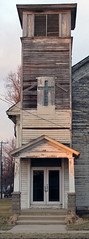 Auburn IL - Abandoned Church, Northeast Corner...