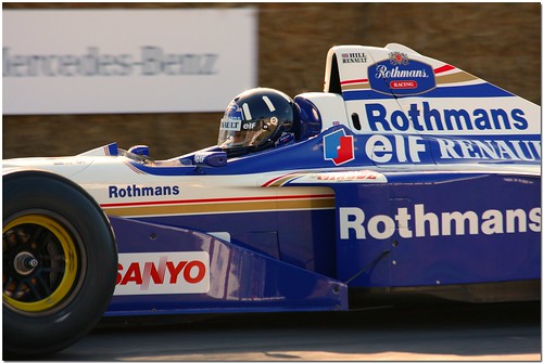 Damon Hill 1996 Williams Renault FW18 F1 2009 Goodwood Festival of Speed 