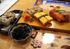 Dinner at Tokyo Sushi