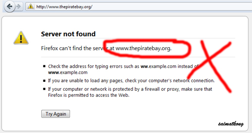 Malaysias ISPs to immediately block 10 filesharing websites - thepiratebay.org