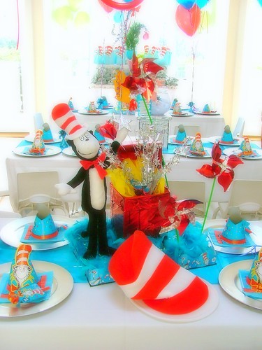 cat in hat party theme. The Cat in the Hat party