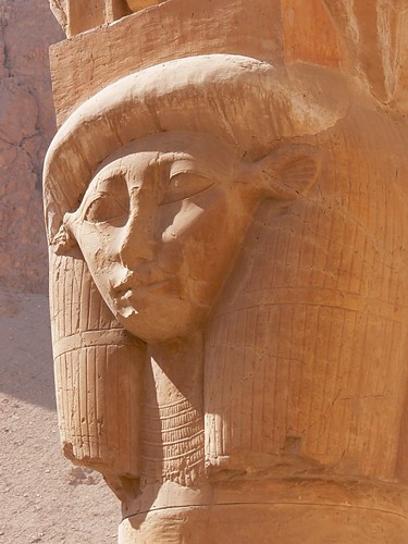Capital in Hypostyle Hall - Temple of Hatshepsut