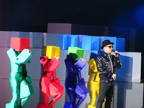 Pet Shop Boys @ Virgin Festival: photo by Michael Ligon