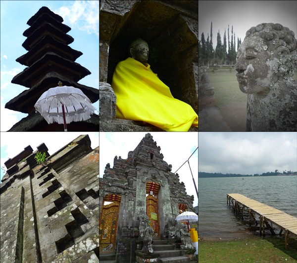 Collage Ulu Danu Temple