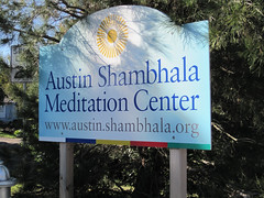 Austin Shambhala Meditation Center Sign