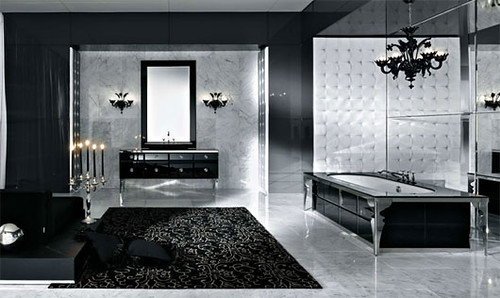 Modern, luxurious, elegant Bathroom interior design. Master bathroom inspiration ideas, minimalist bathroom interior style