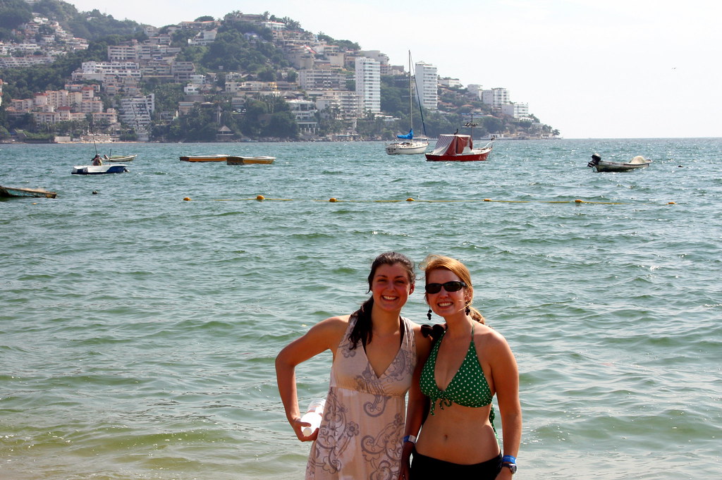 6-Renee and Cammie on the beach