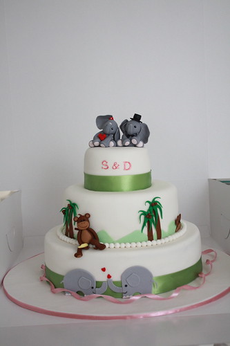 syaz's wedding cake