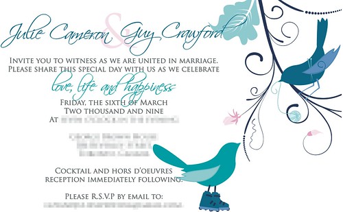 wedding invitation background dove