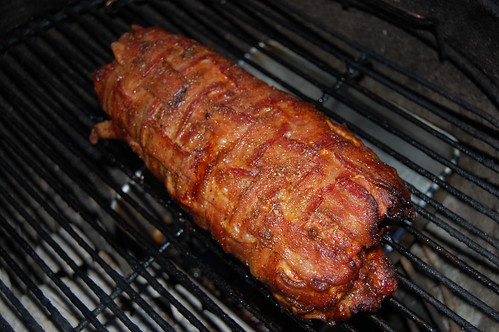 Bacon Explosion on the grill